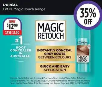 Wizard Pharmacy L'ORÉAL MAGIC RETOUCH offer