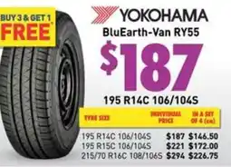 Bob Jane T-Marts YOKOHAMA BluEarth-Van RY55 offer
