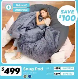 ComfortStyle Furniture & Bedding Snug Pod Super Duper offer