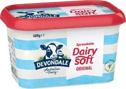IGA Devondale Spreadable Butter 500g Selected Varieties offer