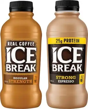 IGA Ice Break Real Coffee 500mL Selected Varieties offer