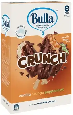 IGA Bulla or Chupa Chups Ice Cream Sticks 8‑14 Pack Selected Varieties offer