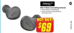 The Good Guys Elite 4 Noise Cancelling Earbuds offer
