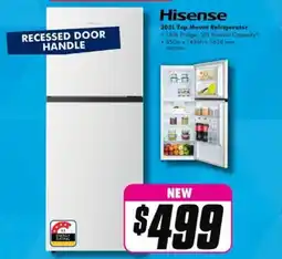The Good Guys 205L Top Mount Refrigerator offer