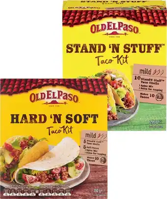 IGA Old El Paso Taco Kit 295-350g Selected Varieties offer