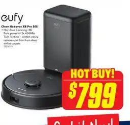 The Good Guys Clean Robovac X8 Pro SES offer