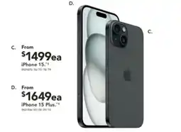 Harvey Norman iPhone 15 offer