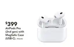 Harvey Norman AirPods Pro (2nd gen) with MagSafe Case offer