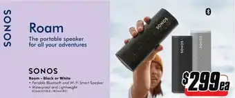 The Good Guys Sonos Roam-Black or White offer