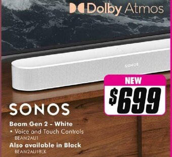 Sonos Beam Gen 2- White