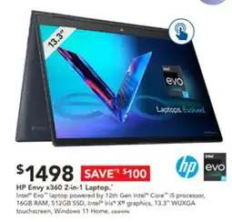 Harvey Norman HP Envy x360 2-in-1 Laptop. offer