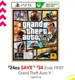 Harvey Norman gRand theft auto V offer