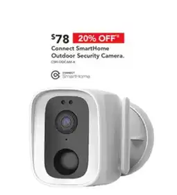 Connect SmartHome Outdoor Security Camera.