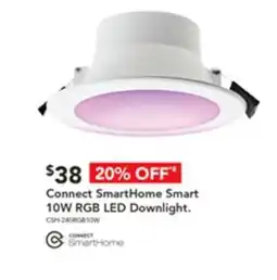 Harvey Norman Connect SmartHome Smart 10W RGB LED Downlight. offer