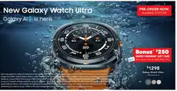 Harvey Norman Galaxy Watch Ultra. offer