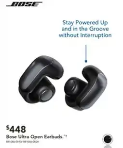 Harvey Norman Bose Ultra Open Earbuds. offer