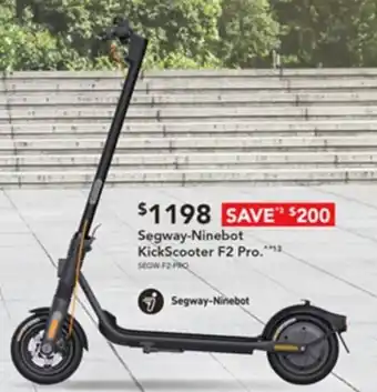 Harvey Norman Segway-Ninebot KickScooter F2 Pro. offer