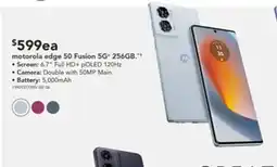 Harvey Norman motorola edge 50 Fusion 5G 256GB.ˆ† offer
