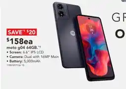Harvey Norman moto g04 64GB. offer