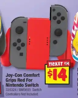 JB Hi-Fi Joy-Con Comfort Grips Red For Nintendo Switch offer