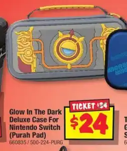 JB Hi-Fi Glow In The Dark Deluxe Case For Nintendo Switch (Purah Pad) offer