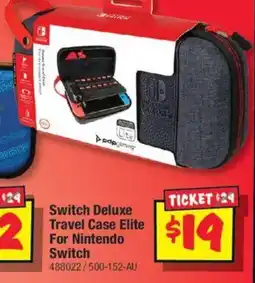 JB Hi-Fi Switch Deluxe Travel Case Elite For Nintendo Switch offer