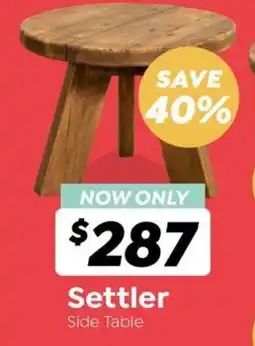 ComfortStyle Furniture & Bedding Settler Side Table offer