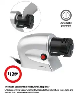 Coles Thomson Scenium Electric Knife Sharpener offer