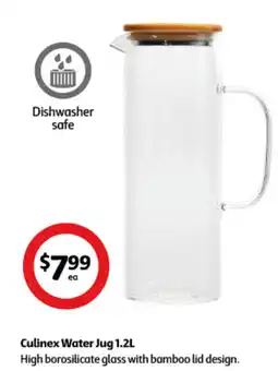Coles Culinex Water Jug 1.2L offer