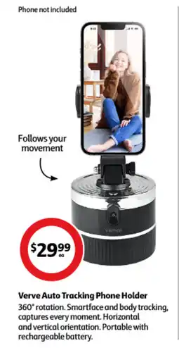 Coles Verve Auto Tracking Phone Holder offer