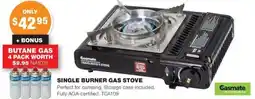 Road Tech Marine SINGLE BURNER GAS STOVE offer