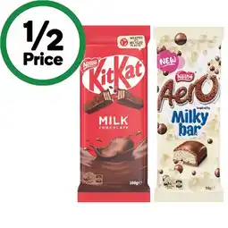 Woolworths Nestle Blocks 118-180g offer
