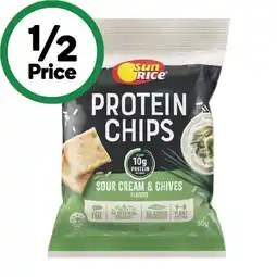 Woolworths SunRice Protein Chips 50g – From the Health Food Aisle offer