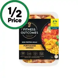 Woolworths Fitness Outcomes Meal 350g – From the Freezer offer