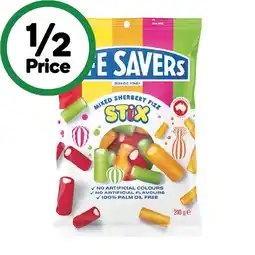 Woolworths Life Savers 150-200g offer