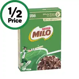 Woolworths Nestle Milo Cereal 535-620g offer