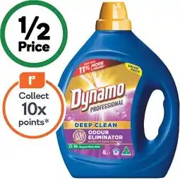 Woolworths Dynamo Professional Laundry Liquid 4 Litre offer