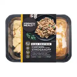 Woolworths Strength Meals Co Varieties 350g – From the Fridge offer