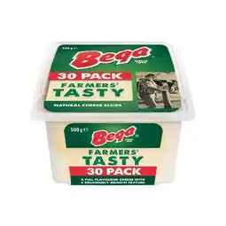 Woolworths Bega Sliced Cheese 500g offer