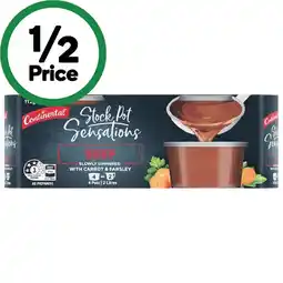 Woolworths Continental Stock Pots 112g Pk 4 offer