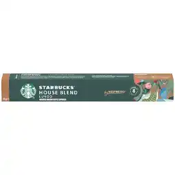 Woolworths Starbucks By Nespresso Coffee Pods Pk 10 offer