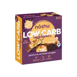 Woolworths Noshu Low Carb Indulgence Bars 150-160g Pk 5 offer