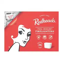 Woolworths Redheads Firelighters Pk 24 offer