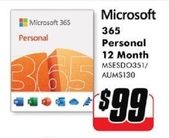 The Good Guys Microsoft 365 Personal 12 Month offer