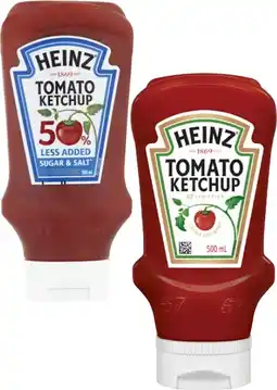 Coles Heinz Ketchup 500mL offer