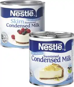 Coles Nestlé Sweetened Condensed Milk 395g-410g offer