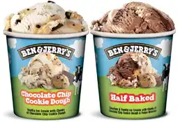 Coles Ben & Jerry's Ice Cream Tub 427mL-458mL offer