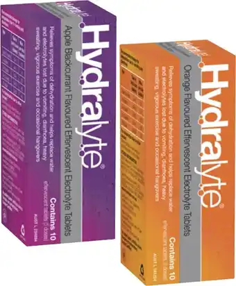 Coles Hydralyte Effervescent Tablets 10 Pack offer