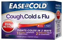 Coles Ease a Cold Cough, Cold & Flu Capsules 24 Pack offer