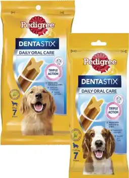 Coles Pedigree Dentastix 7 Pack offer
